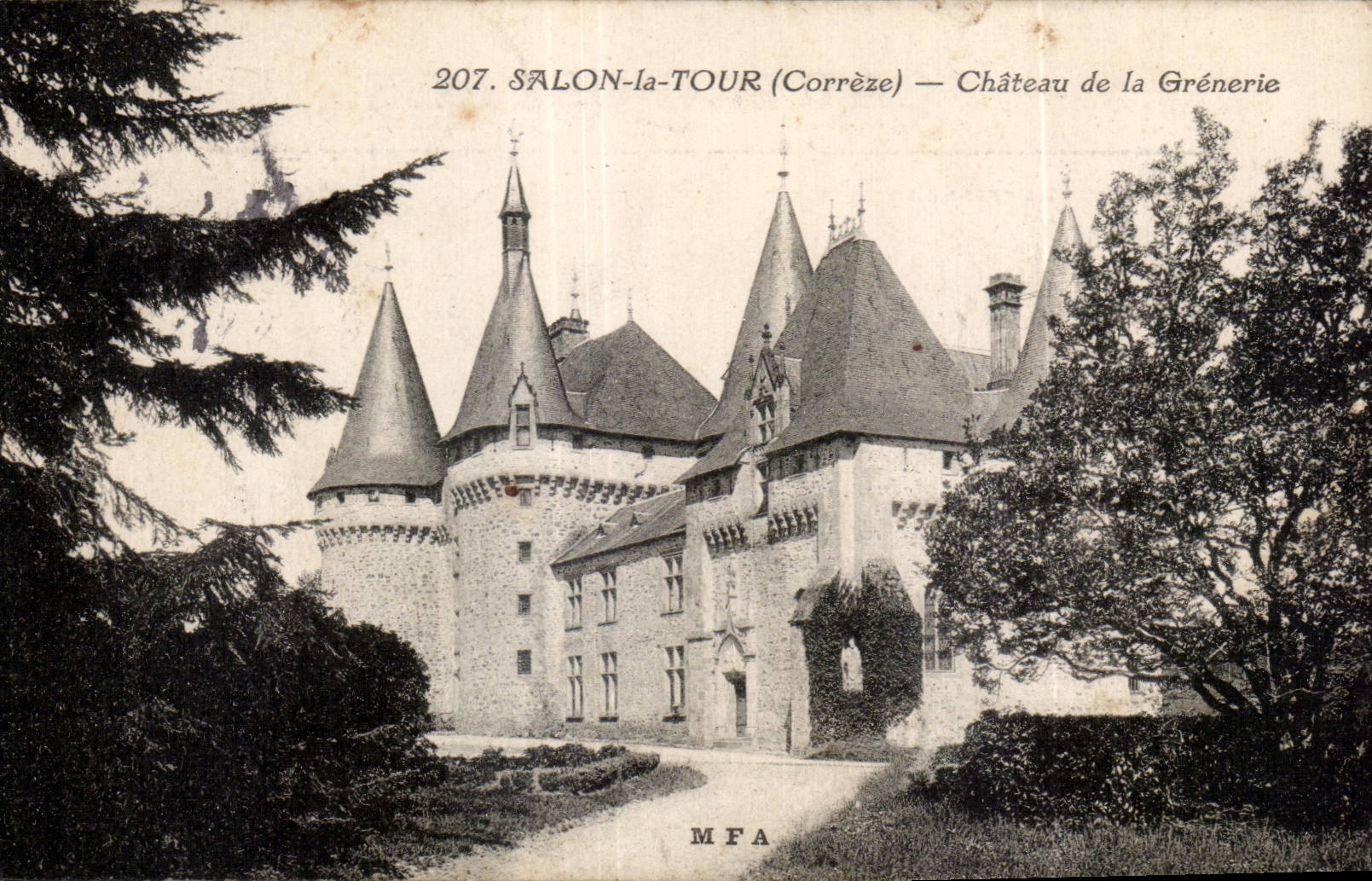 CPA Salon la Tour Chateau de la Grenerie