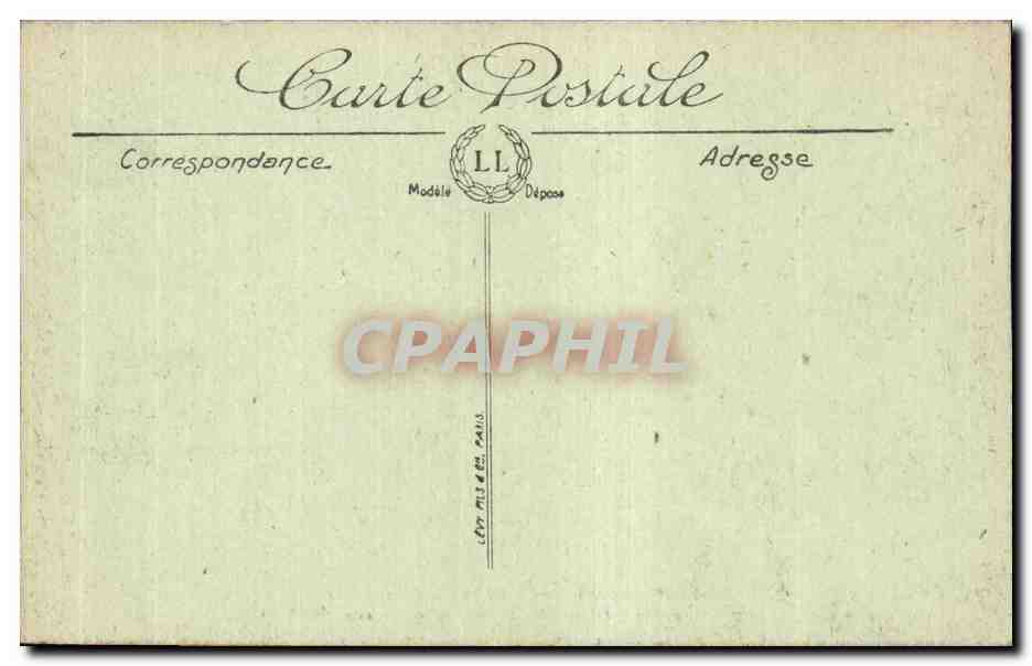 CPA Militaria Albert La rue de la mairie apres le bombardement — Rückseite