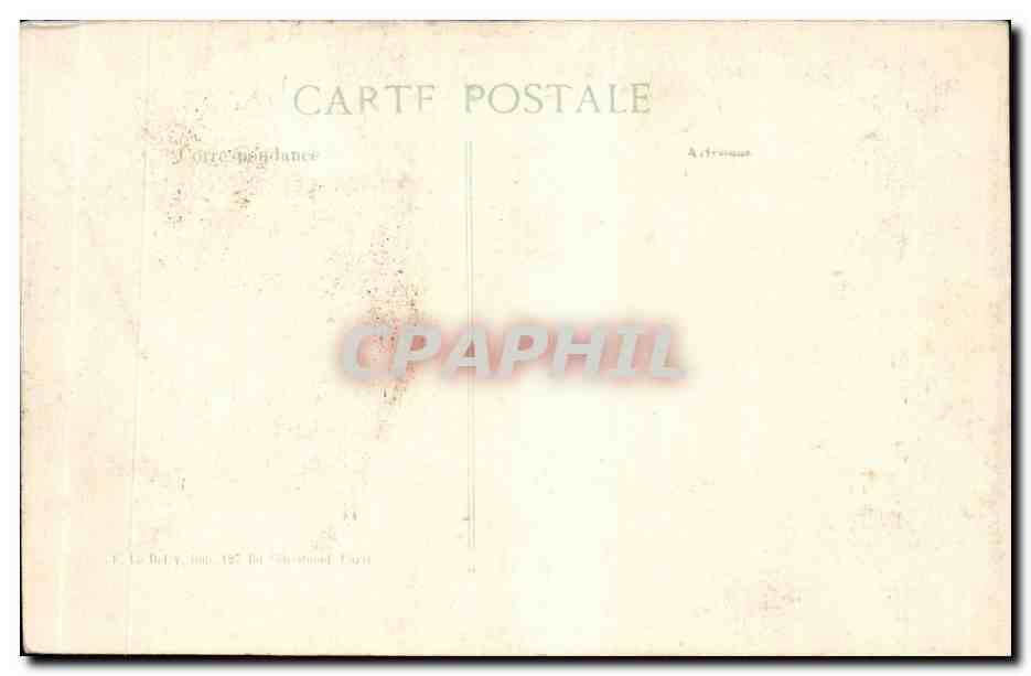 Les Tirailleurs sénégalais traversant une ville — Éditeur E.D. — N° 127 — Verso