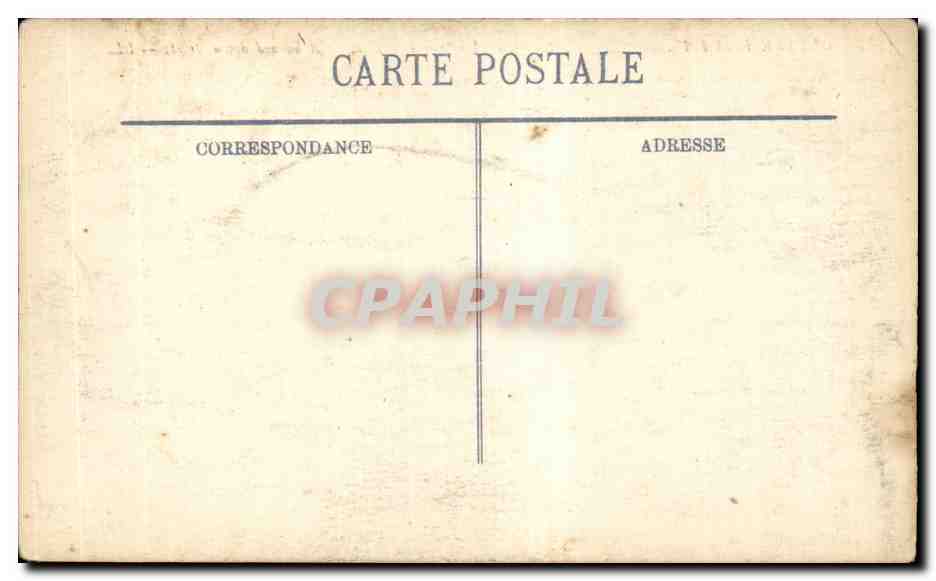 Senlis — Une rue incendiée — LL, série 145 — Reverso