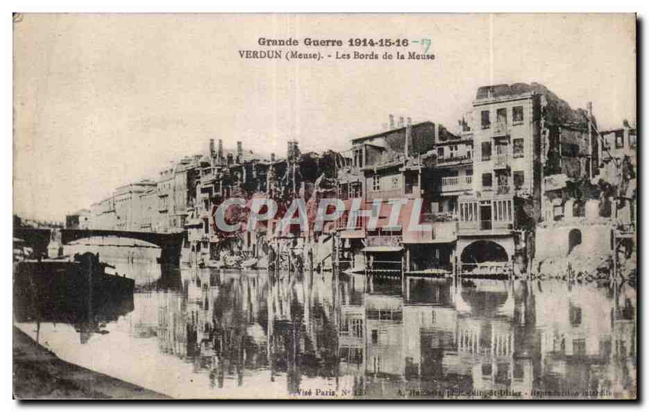 Verdun (Meuse) — Les Bords de la Meuse — Nisé Paris, N° 123