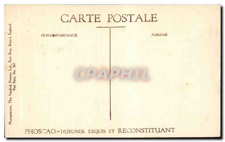 CPA Militaria Guerre de 1914 Les vainqueurs de la Marne General de Langle de Cary  — Rückseite