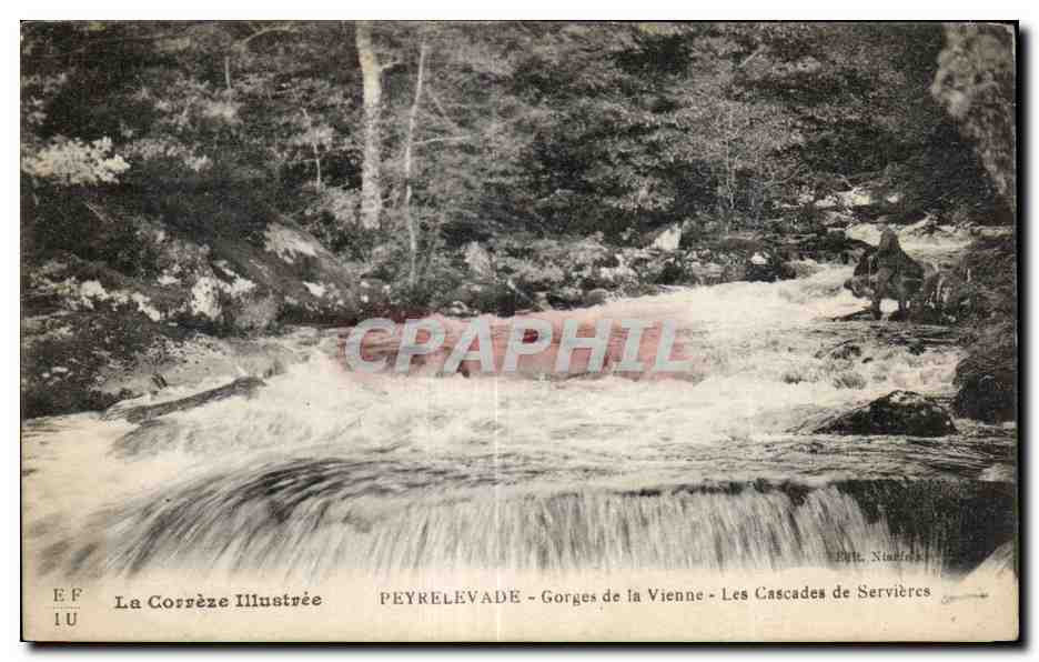 Peyrelevade - Gorges de la Vienne - Les Cascades de Servières — La Corrèze Illustrée