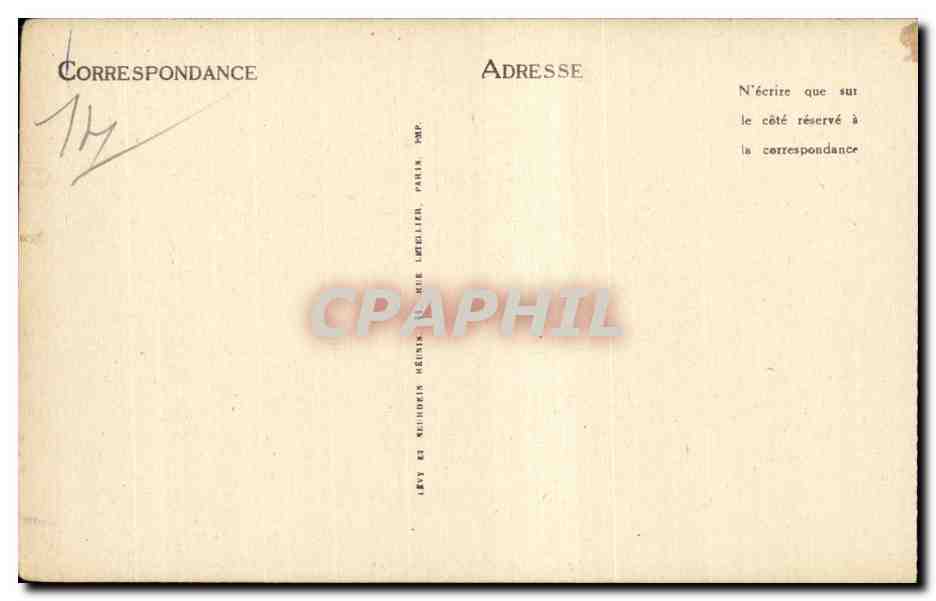 Lisieux - Le Cimetiere CPA — Rückseite
