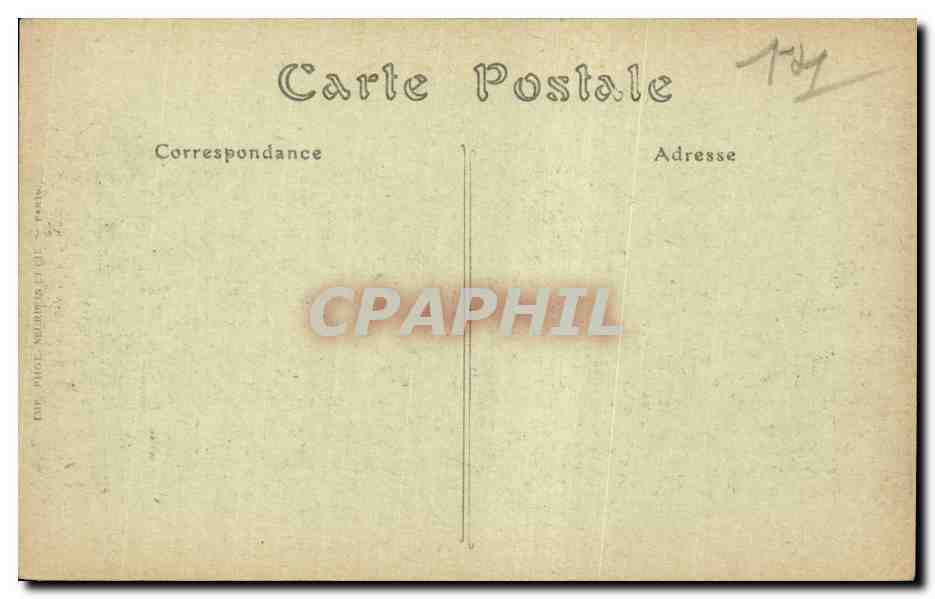 Trouville - La Place du Casino - CPA — Verso