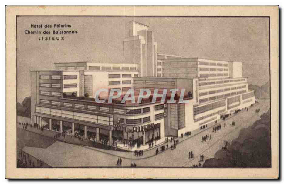 Lisieux - Hotel des Pelerins - Chemin des Buissonnets - CPA