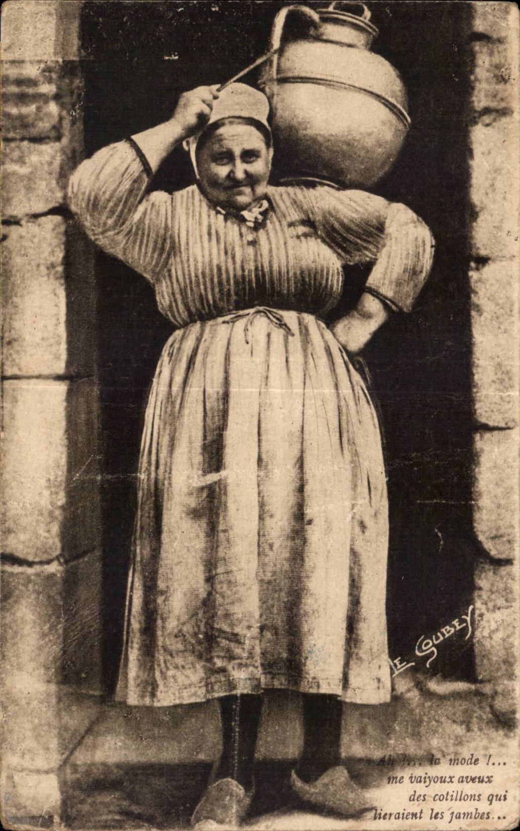 Folklore - Costumes - La Normandie Pittoresque - CPA