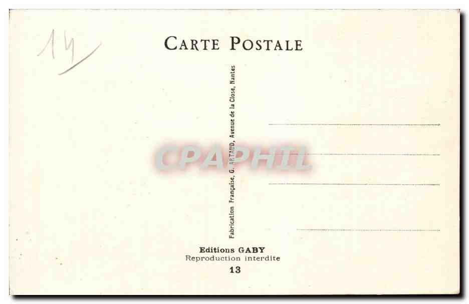 Humour - Illustration - Ces Bons Normands - CPA — Rückseite