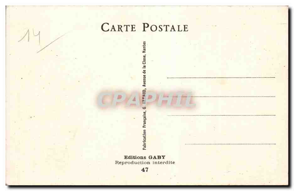 Humour - Illustration - Ces Bons Normands - CPA — Rückseite