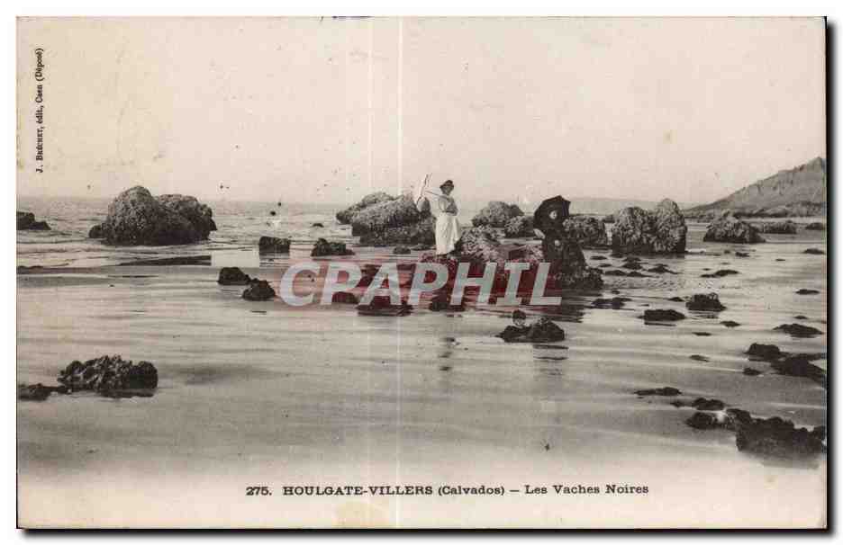 Houlgate Villers - Les Vaches Noires - CPA