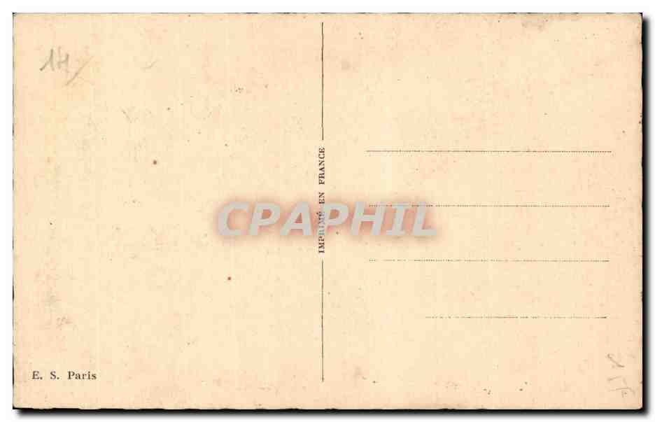 Folklore - Costumes - Illustration - Enfant - En Normandie - CPA — Rückseite