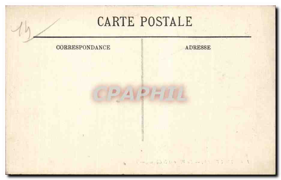 Trouville - La Plage et le Casino - CPA — Verso