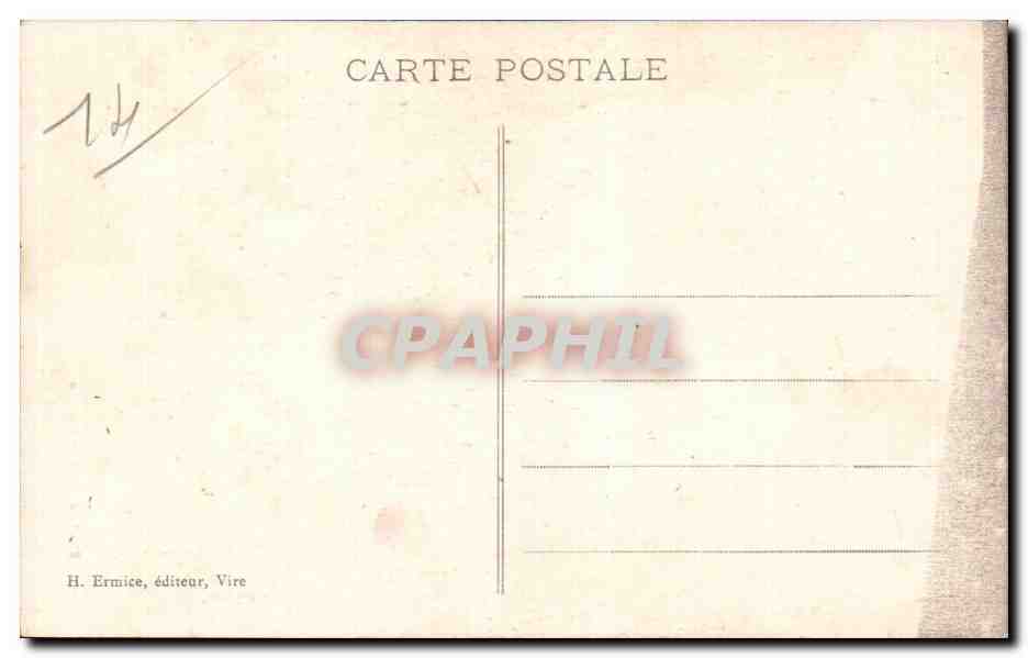 Folklore - Costumes - Notre Normandie - enfants - CPA — Verso