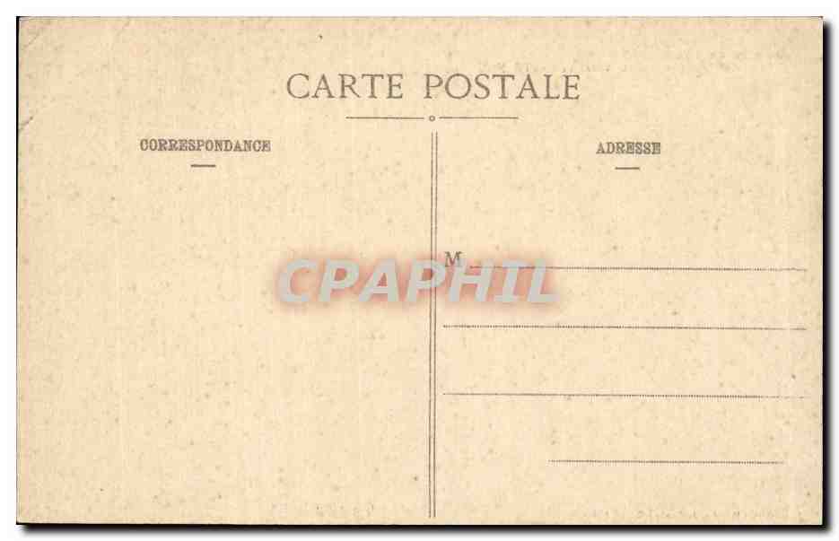 CPA Militaria Guerre de 1914 General de Castelnau Joffre — Rückseite