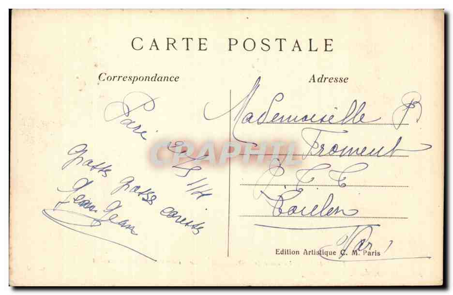 CPA Militaria Neuville le cimetiere de Saint privat Musee du Luxembourg  — Verso