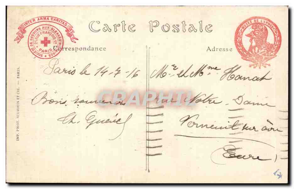 CPA Militaria La grande guerre 1914 Canons de 75 pris sur l ennemi — Rückseite
