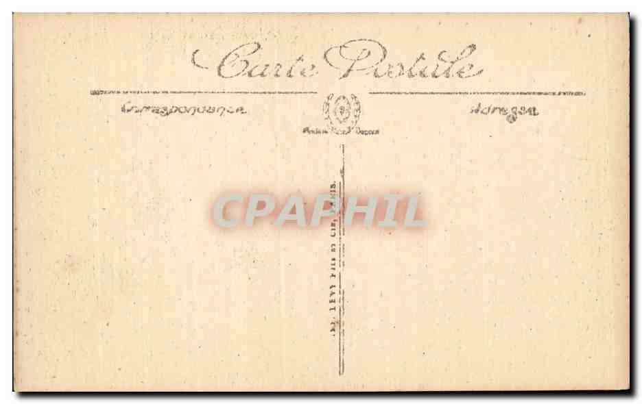 CPA Militaria La grande guerre 1914 Abside de l eglise Vailly — Rückseite