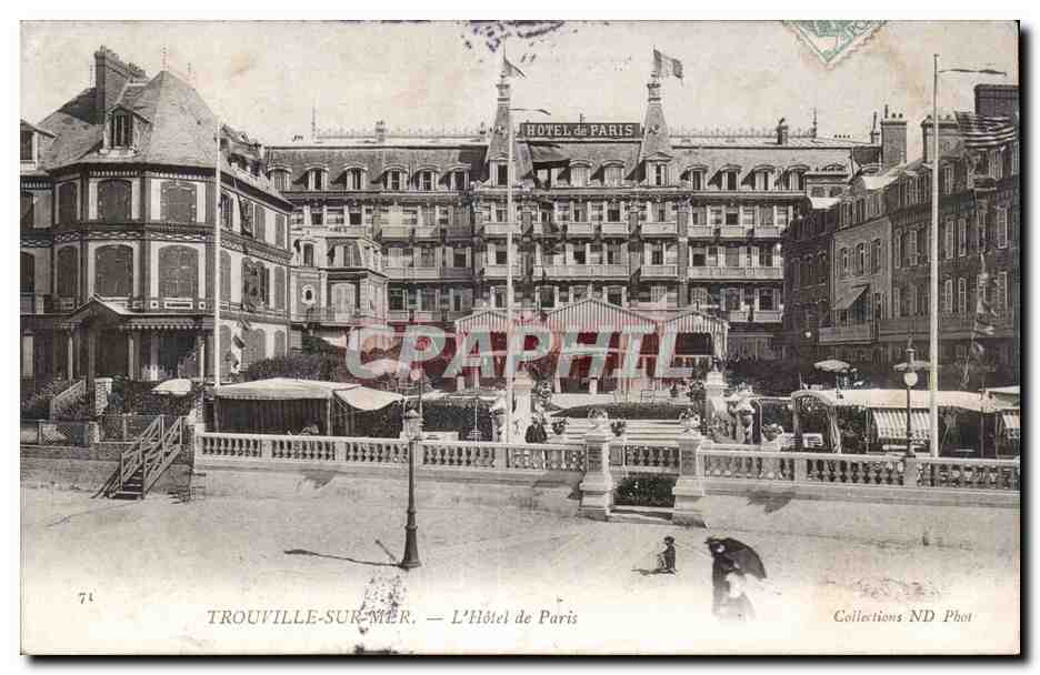 Trouville-sur-Mer — L'Hôtel de Paris — Collections ND Phot