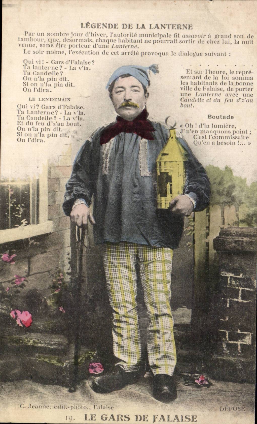 Folklore - Costume - En Normandie - Legende de la Lanterne - CPA 