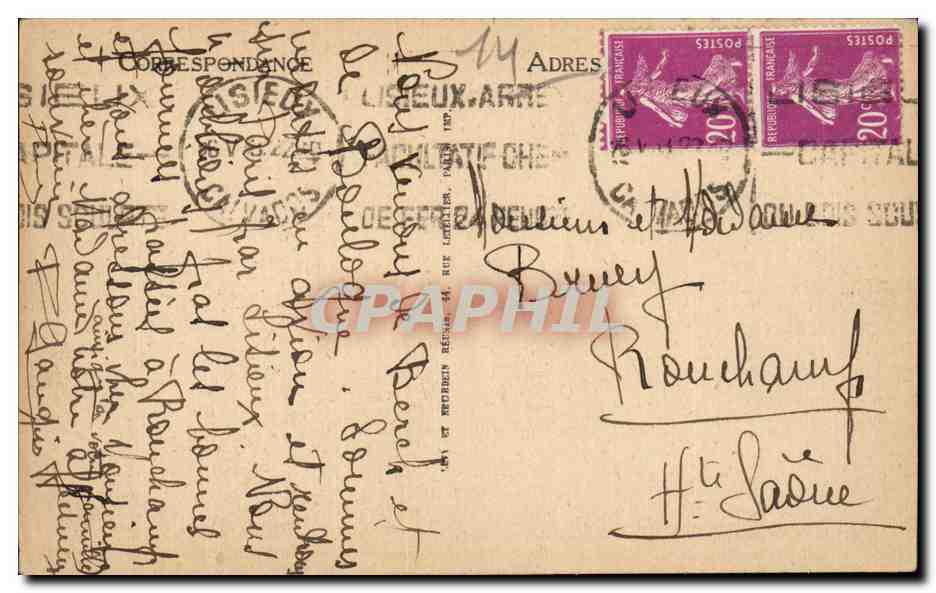 Deauville, La Plage Fleurie — Le Ponton des Bassins et les Yachts — LL, n°256 — Verso
