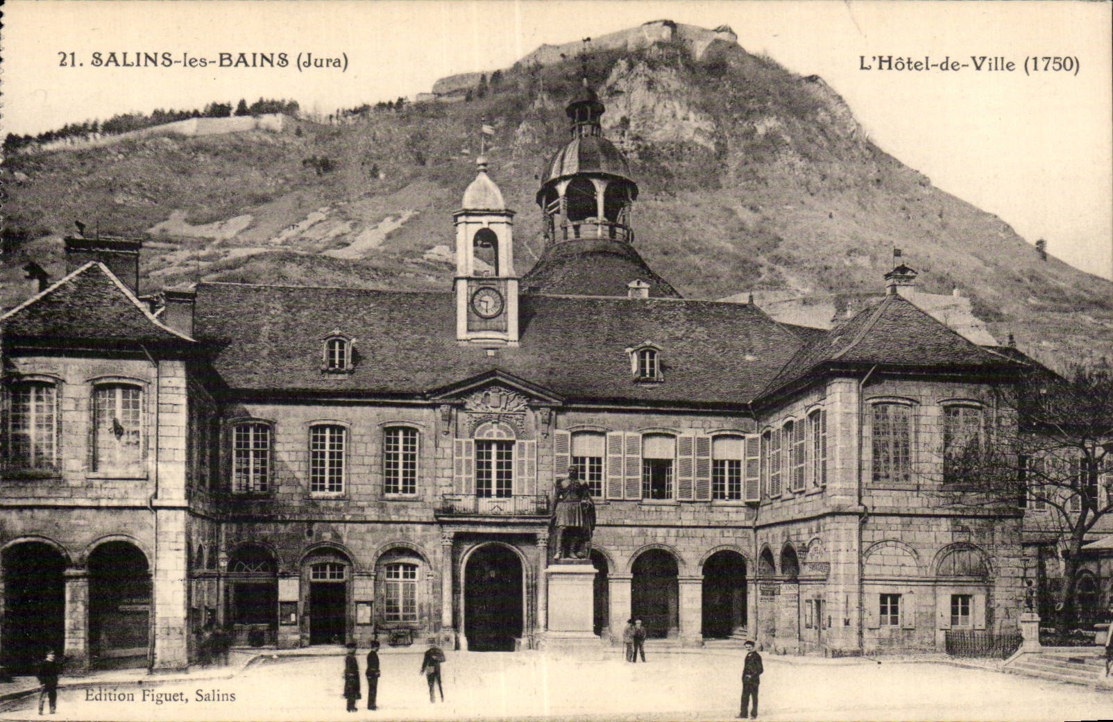 Salins les Bains - L Hotel la Ville - CPA