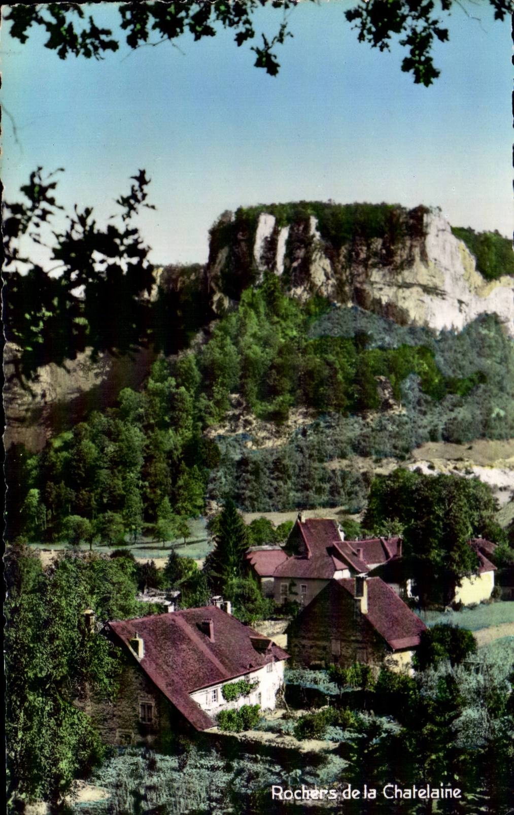 Rochers de la Chatelaine — vue panoramique — Éditions « La Cigogne », Lyon