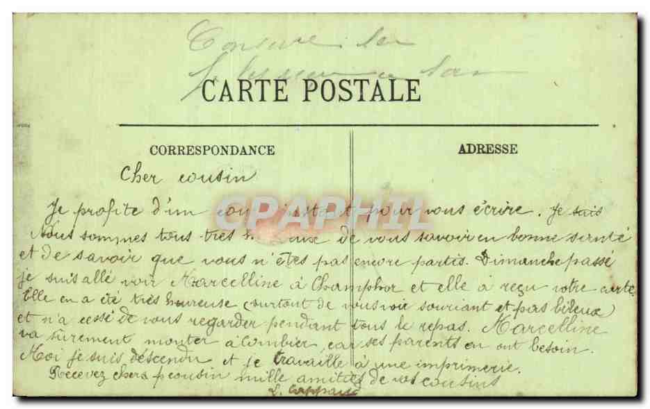 CPA Militaria Armee Francaise Artillerie Une batterie  — Rückseite