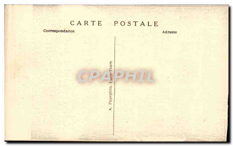 CPA Militaria Funerailles du Marechal Foch La veillee sous l arc de Triomphe  — Verso