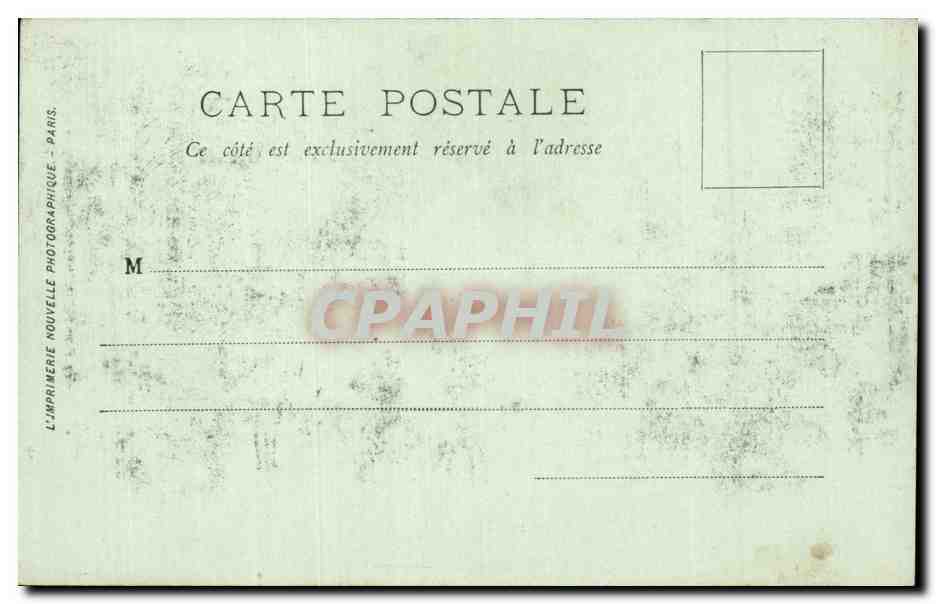 Le Roi et la Reine d'Italie à Paris — L'Arrivée au Château — LL. MM. — N°41 — Verso