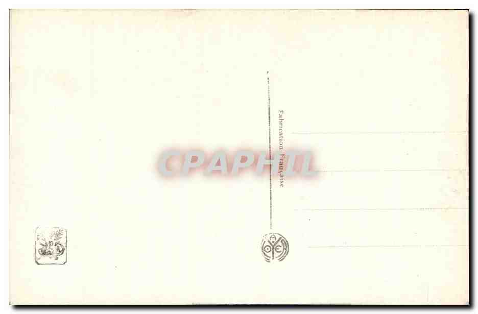 CPA Militaria La vision — Rückseite
