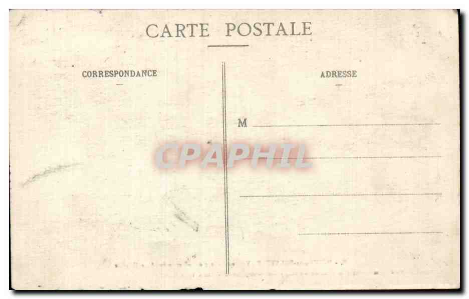 CPA Militaria Menil sur Belvitte 2 cloches et le fond de l eglise — Rückseite