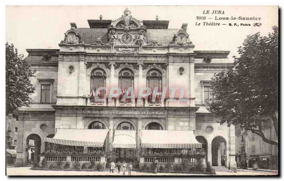 Le Théâtre — Lons-le-Saunier — B. F., Paris