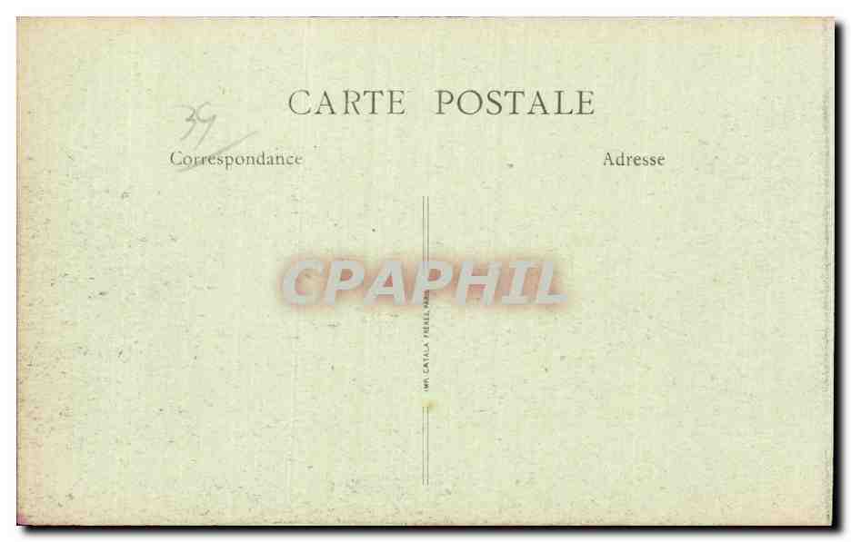 Le Théâtre — Lons-le-Saunier — B. F., Paris — Verso