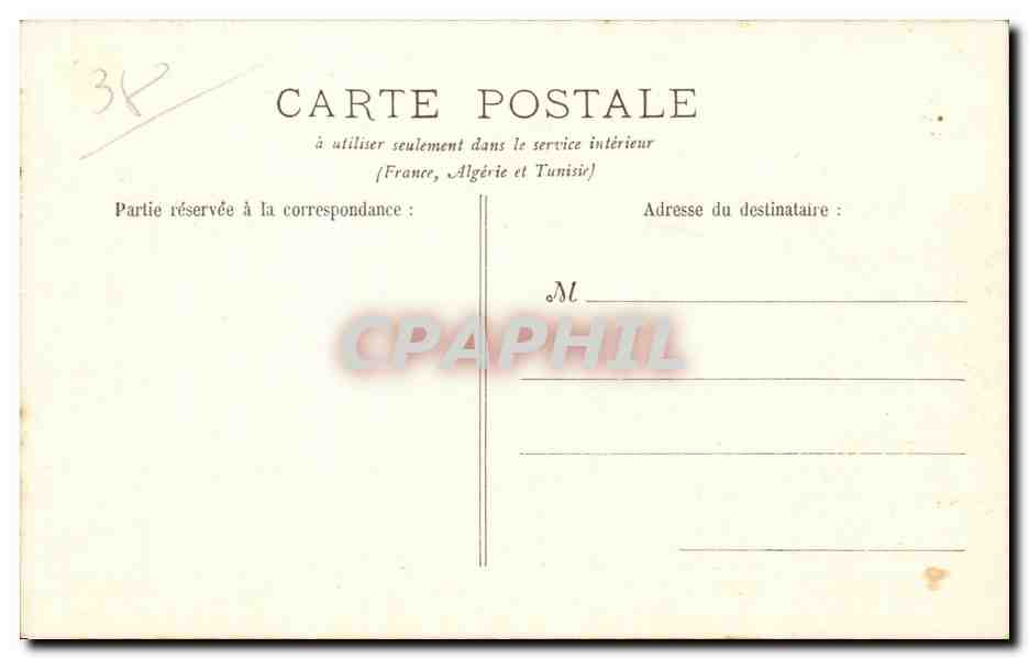 Vienne - Quartier St Andre le Haut et le College - CPA  — Rückseite