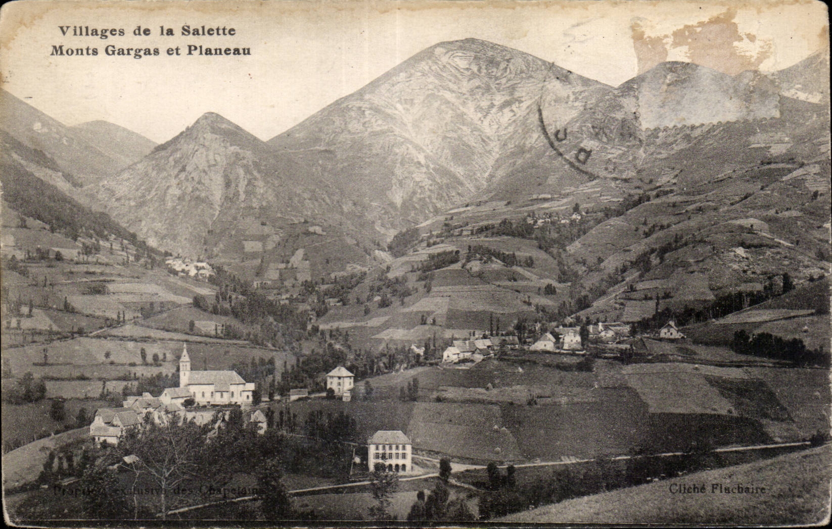 Village de la Salette - Monts Gargas et Planeau - CPA