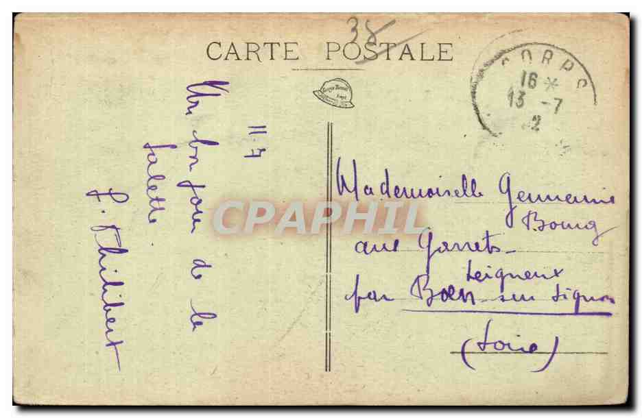 Village de la Salette - Monts Gargas et Planeau - CPA — Reverso