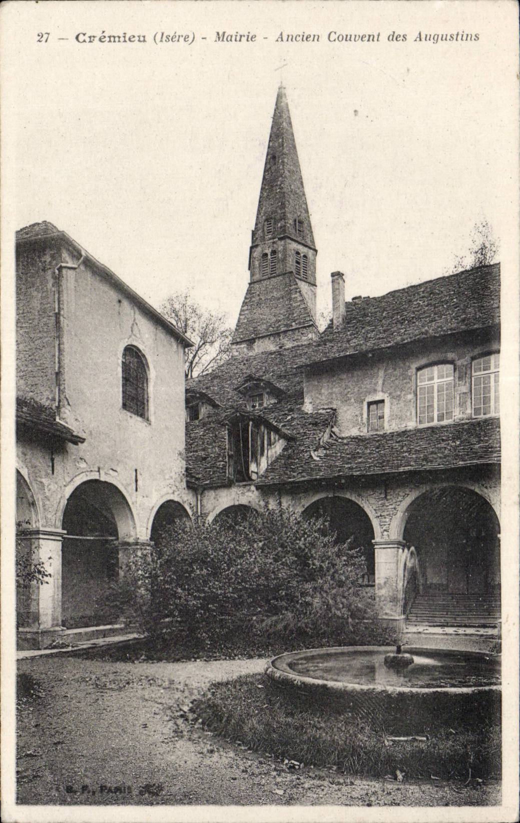 Cremieu - Mairie - Ancien Couvent des Augustins - CPA 