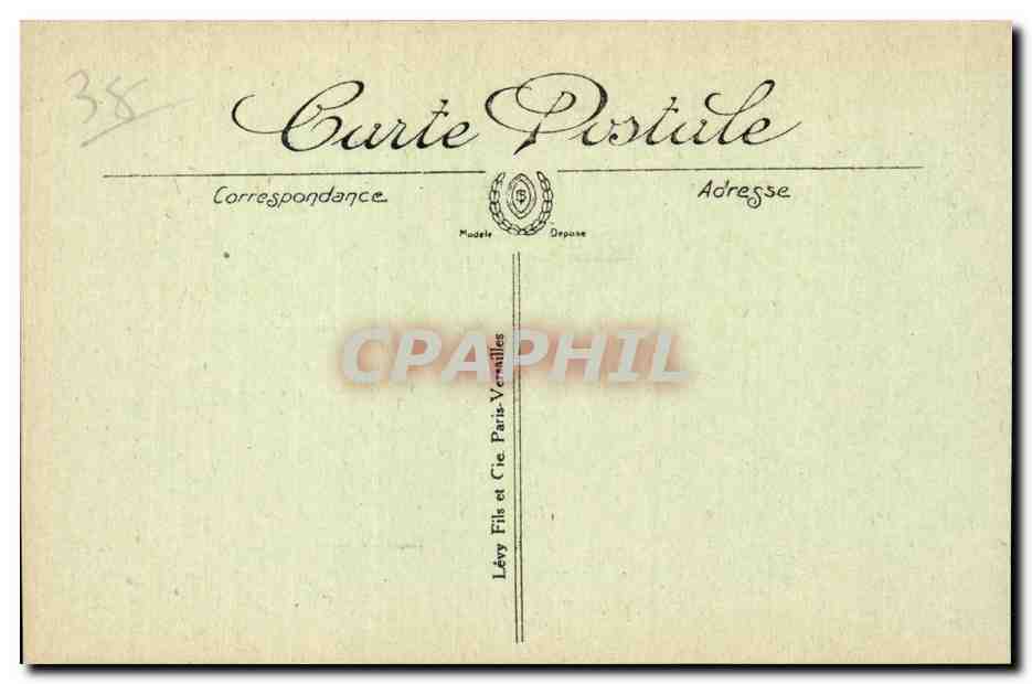 Saint Pierre de Chartreuse - Vue Generale et le Grand Som - CPA  — Rückseite