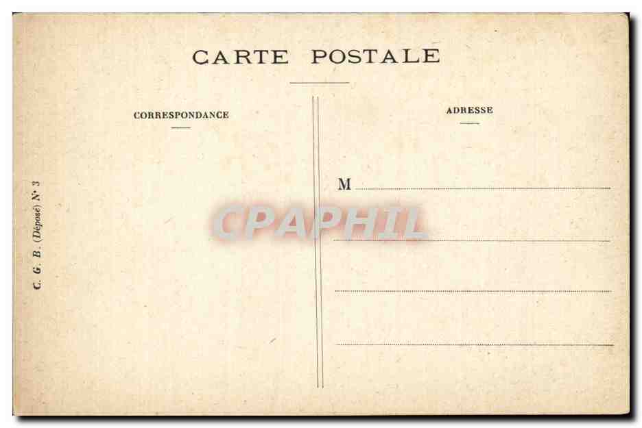 CPA Militaria Guerre 1914 Aout Une embuscade descente dangereuse — Rückseite