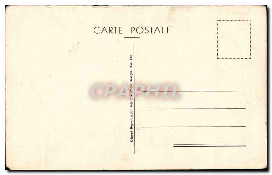 Maréchal Philippe Pétain — SUIVEZ-MOI. GARDEZ VOTRE CONFIANCE EN LA FRANCE ÉTERNELLE — R.P.P. (République Française) — n° 133 — Rückseite