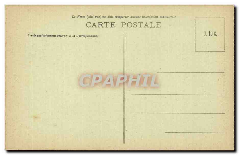 CPA Militaria Berry au Bac dans les ruines Les derniers vestiges des terribles luttes de 1914 a 1918 — Rückseite