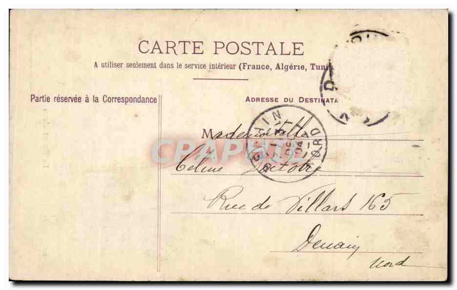 CPA Militaria Le quart d eau  — Rückseite