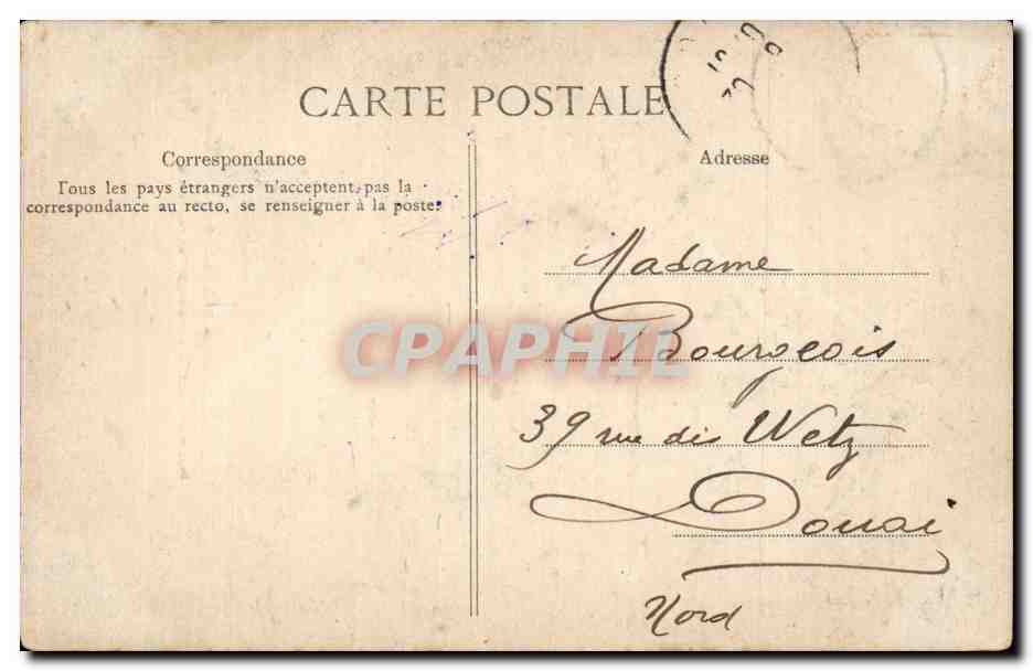 CPA Militaria Bazeilles Massacre des habitants par les Bavarois  — Rückseite
