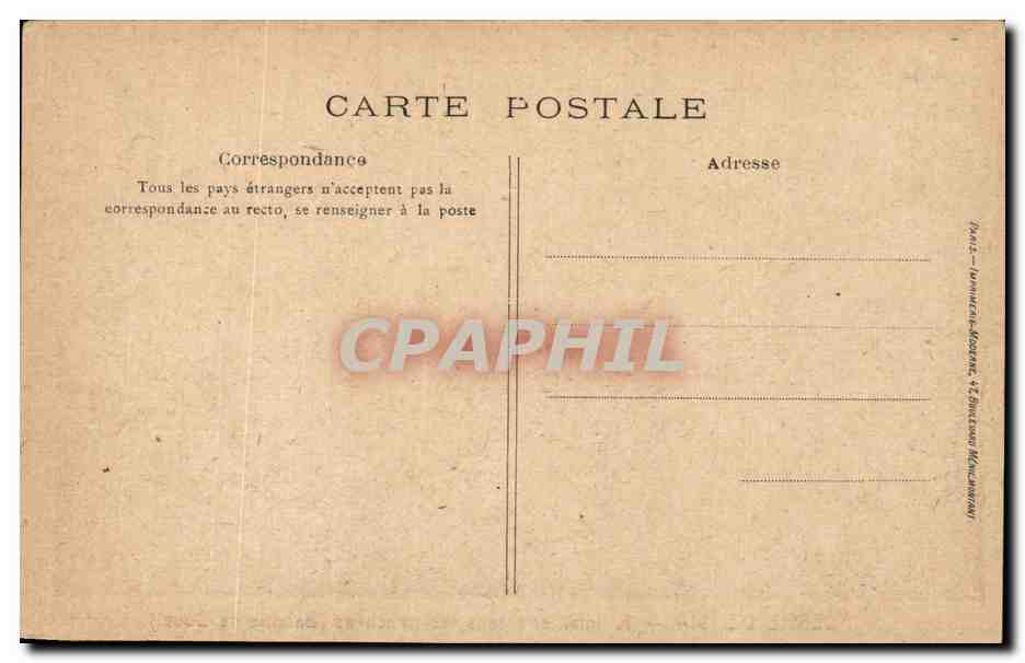CPA Militaria Guerre 1914 Infanterie dans les tranchees (bataille de Douai) — Rückseite