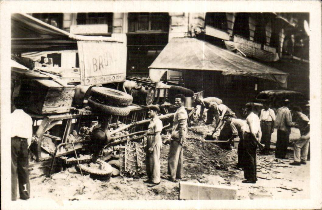CARTE PHOTO Militaria Guerre 1939 1945 Destructions