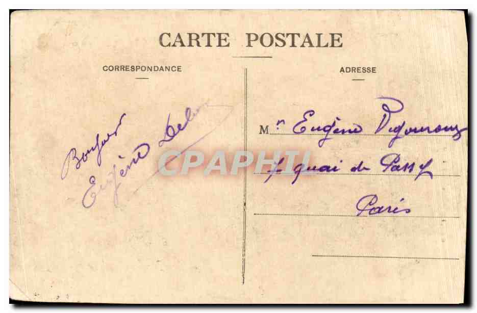 CPA Militaria Camp de Bois L eveque Vue generale — Rückseite