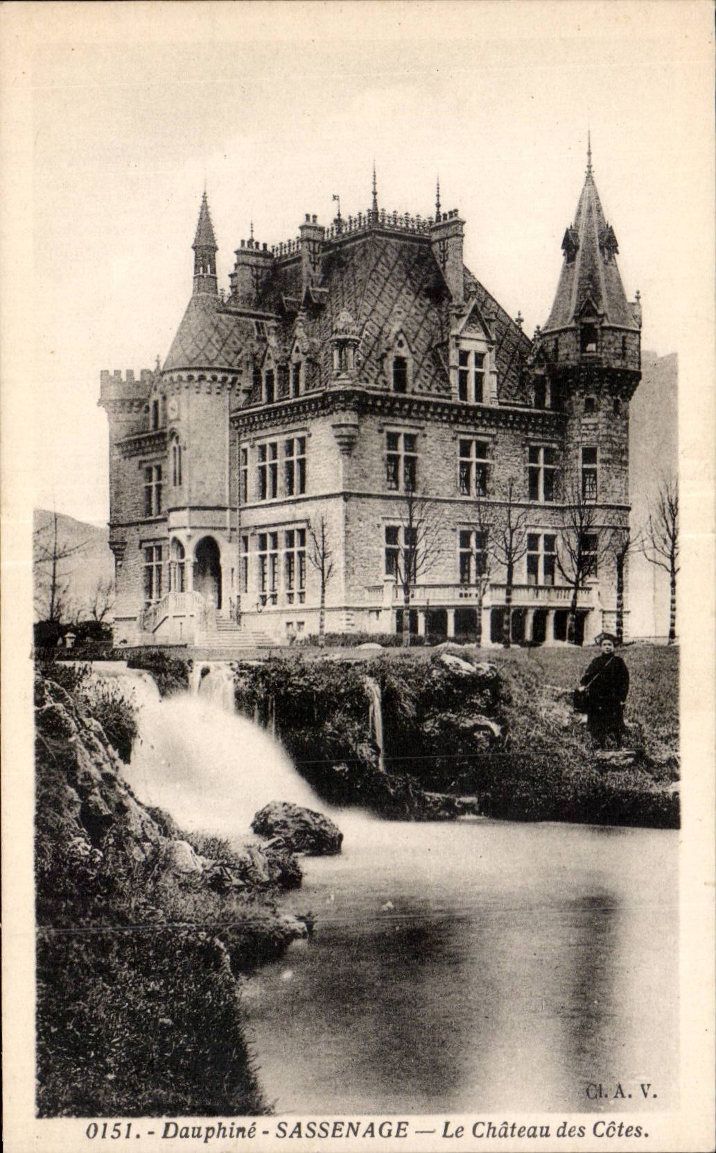 Dauphine - Sassenage - Le Chateau des cotes - CPA 