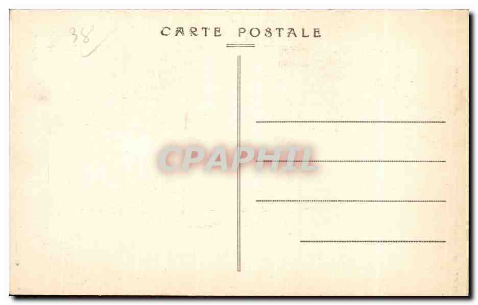 Dauphine - Sassenage - Le Chateau des cotes - CPA  — Rückseite