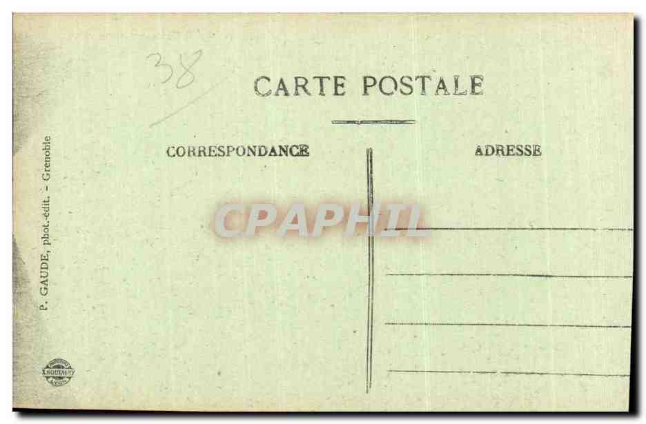 Vizille - Parc du Château Lesdiguières — Dauphiné, n°233 — Rückseite