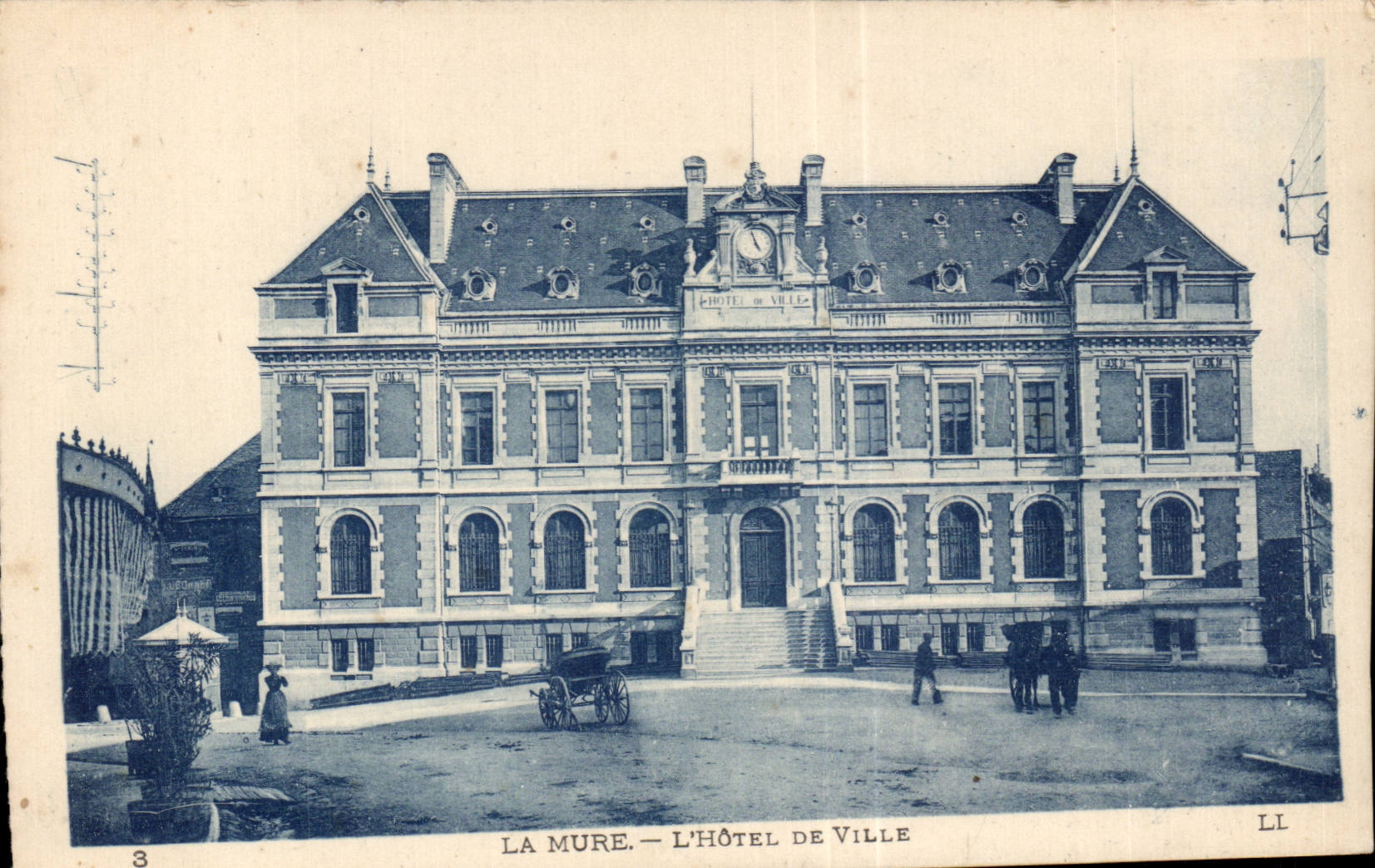 La Mure - L Hotel de Ville - CPA 